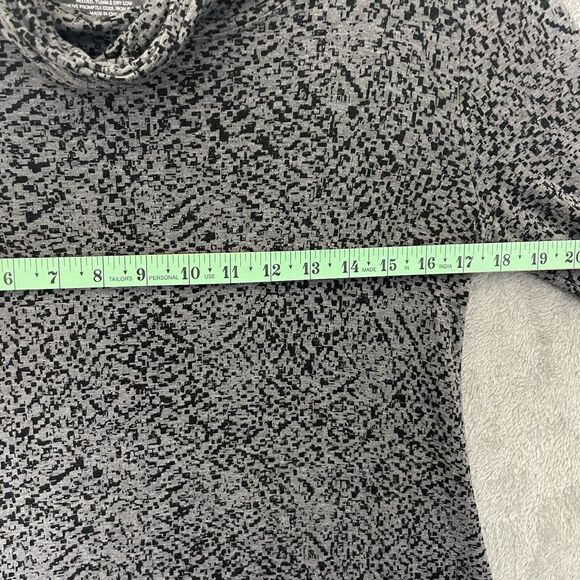 Cuddl Duds T Shirt Dress Women's Gray Long Sleeve Cowl Neck Stretch SZ/M - Picture 6 of 12